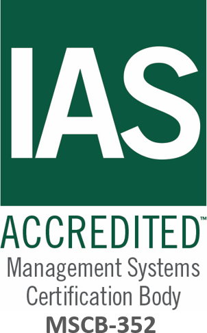 IAS Accredited Management Systems Certification Body MSCB-352